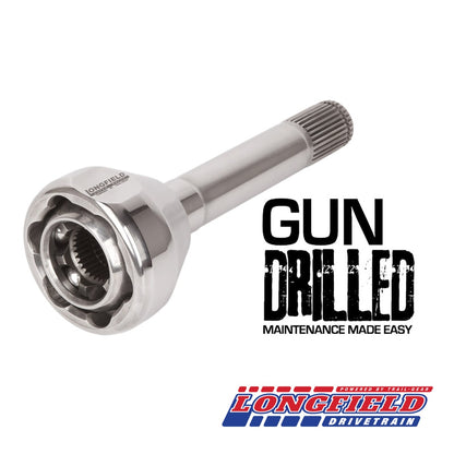 Longfield 30スプライン ガンドリル クロモリ バーフィールド（ピックアップ／4ランナー用・単品）