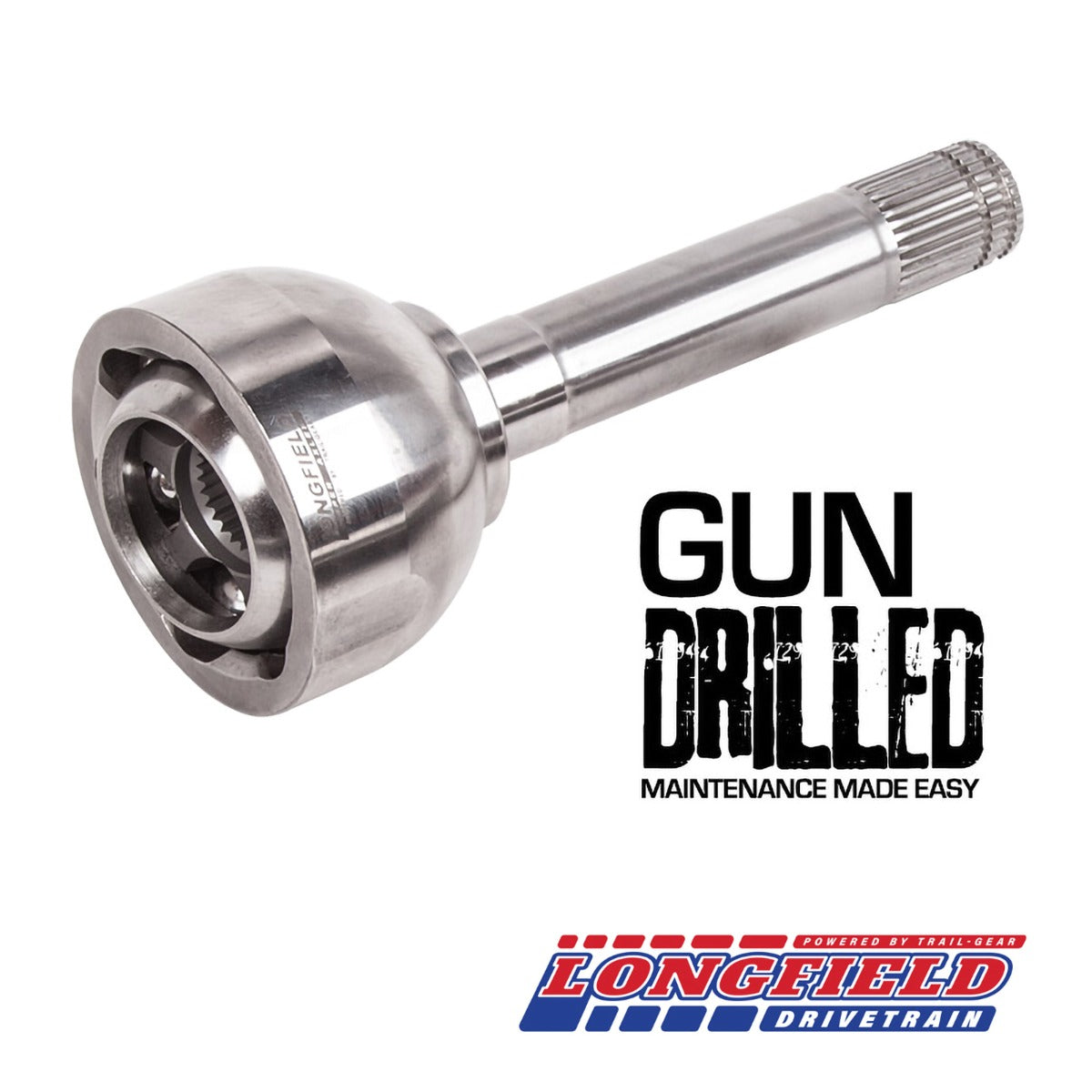 Longfield ランドクルーザー FJ80用 30スプライン ガンドリル バーフィールド（単品）