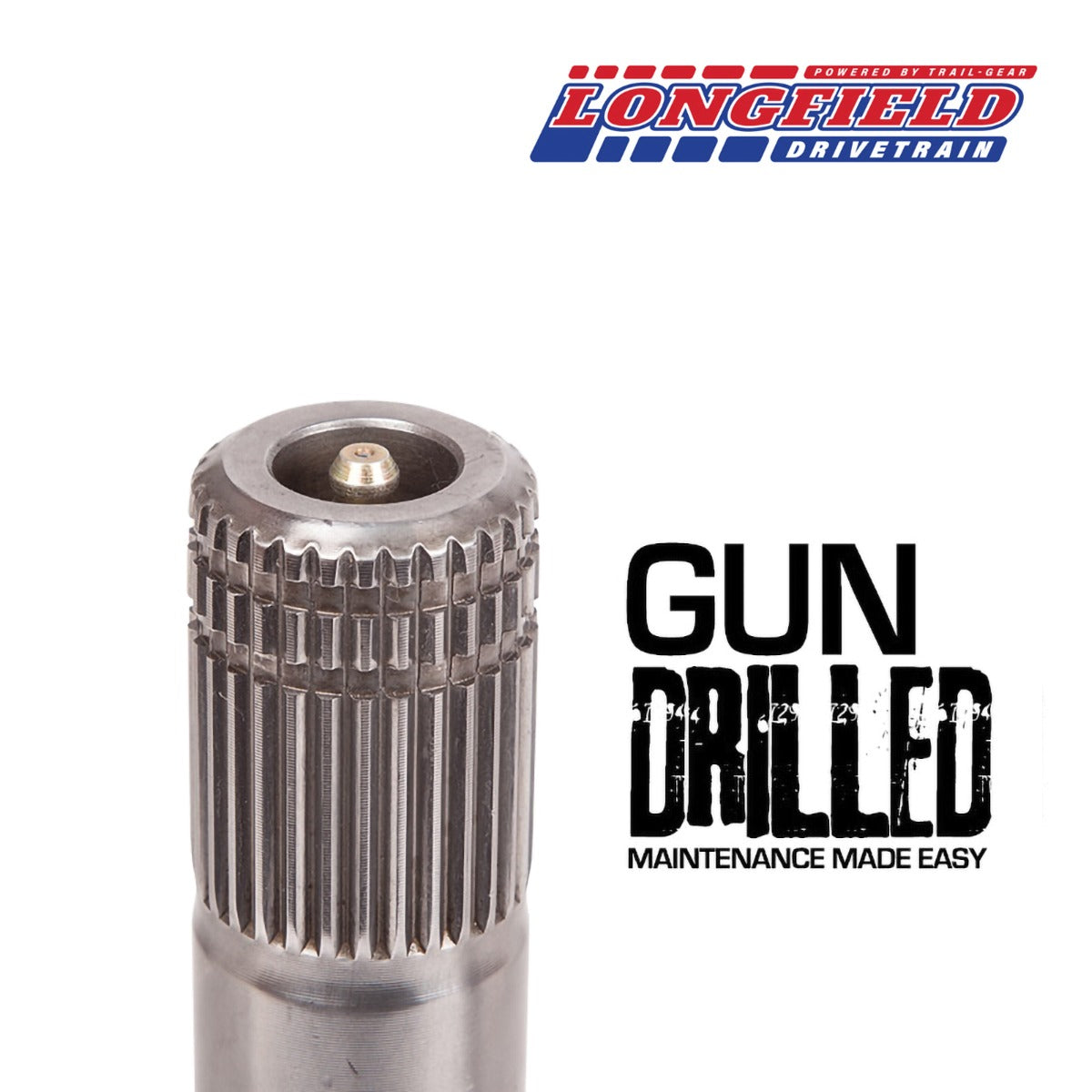 Longfield ランドクルーザー FJ80用 30スプライン ガンドリル バーフィールド（単品）