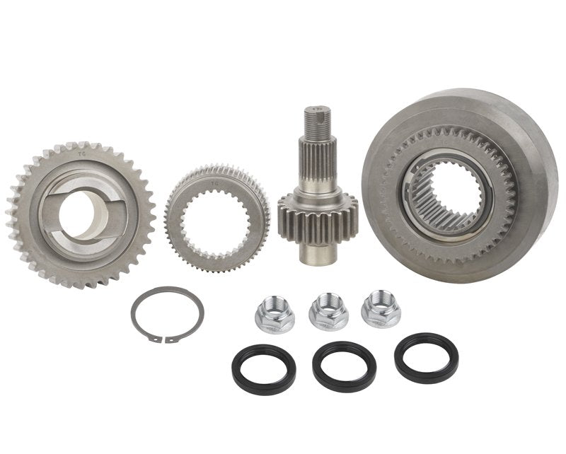 Trail-Gear ジムニー用 トランスファーギアセット（チェーンドライブ・マニュアル・ハイ24%／ロー84%減速・フルセット）