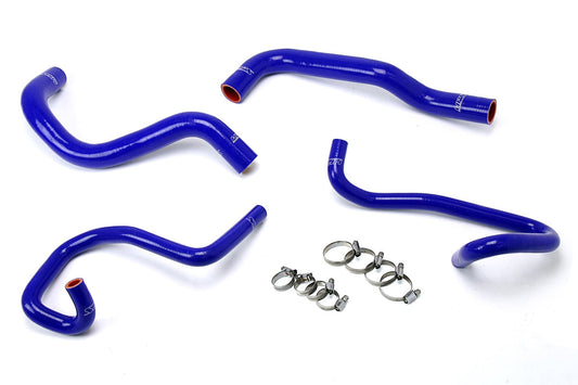HPS シリコン ホース キット - ラジエーターおよびヒーター ホース 57-1640-BLUE