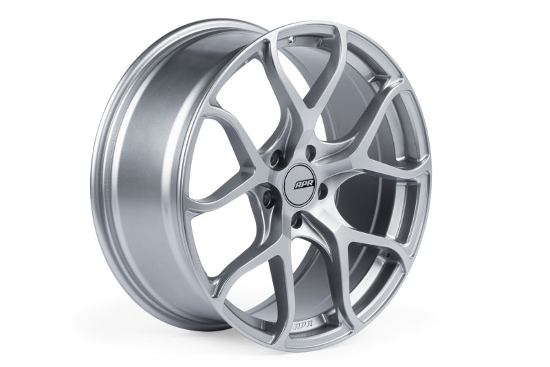 APR A01 フローフォームド - 19x8.5 - 5x112 - ET45 - ハブ径66.5mm - ハイパーシルバー ホイール