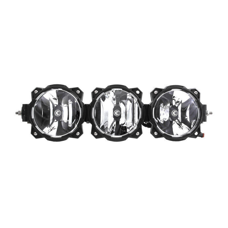 KC HiLiTES ユニバーサル 20インチ プロ6 Gravity LED 3灯 60W コンボビーム ライトバー（マウントなし）