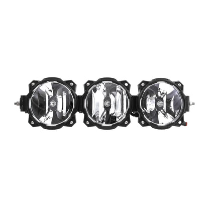 KC HiLiTES ユニバーサル 20インチ プロ6 Gravity LED 3灯 60W コンボビーム ライトバー（マウントなし）