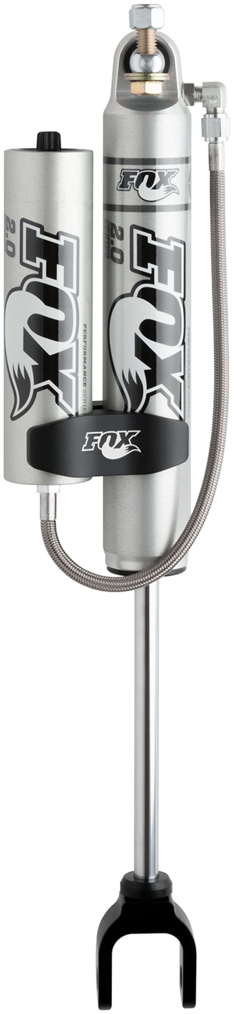 Fox 11+ Chevy HD 2.0 パフォーマンスシリーズ 7.9インチ（約200.7mm）スムースボディ リモートリザーバー フロントショック / 4-6インチ（約101.6-152.4mm）リフト