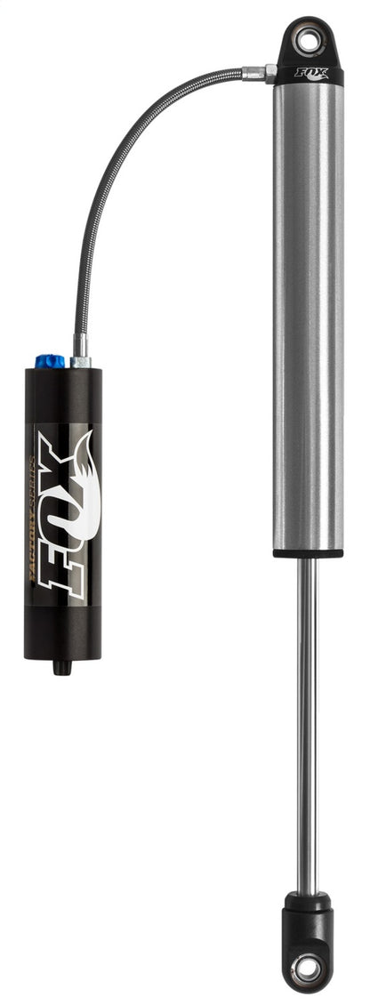 Fox 2.0 Factory Series 10インチ（約254mm） リモートリザーバー コイルオーバーショック（40/60バルブ） CDアジャスター付き - ブラック