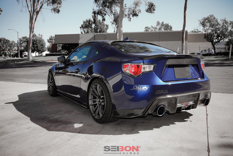 Seibon 2012-2013 トヨタ 86 カーボンファイバー リアフィンスポイラー