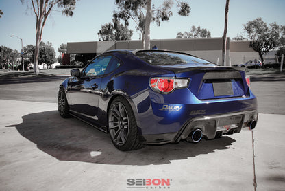 Seibon 2012-2013 トヨタ 86 カーボンファイバー リアフィンスポイラー