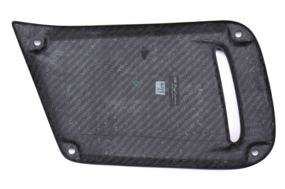 OLM LE ドライカーボンファイバー JDM DRL フェイスリフトベゼルカバー（フォグ穴なし）- 2018-2021 スバル WRX / STI用