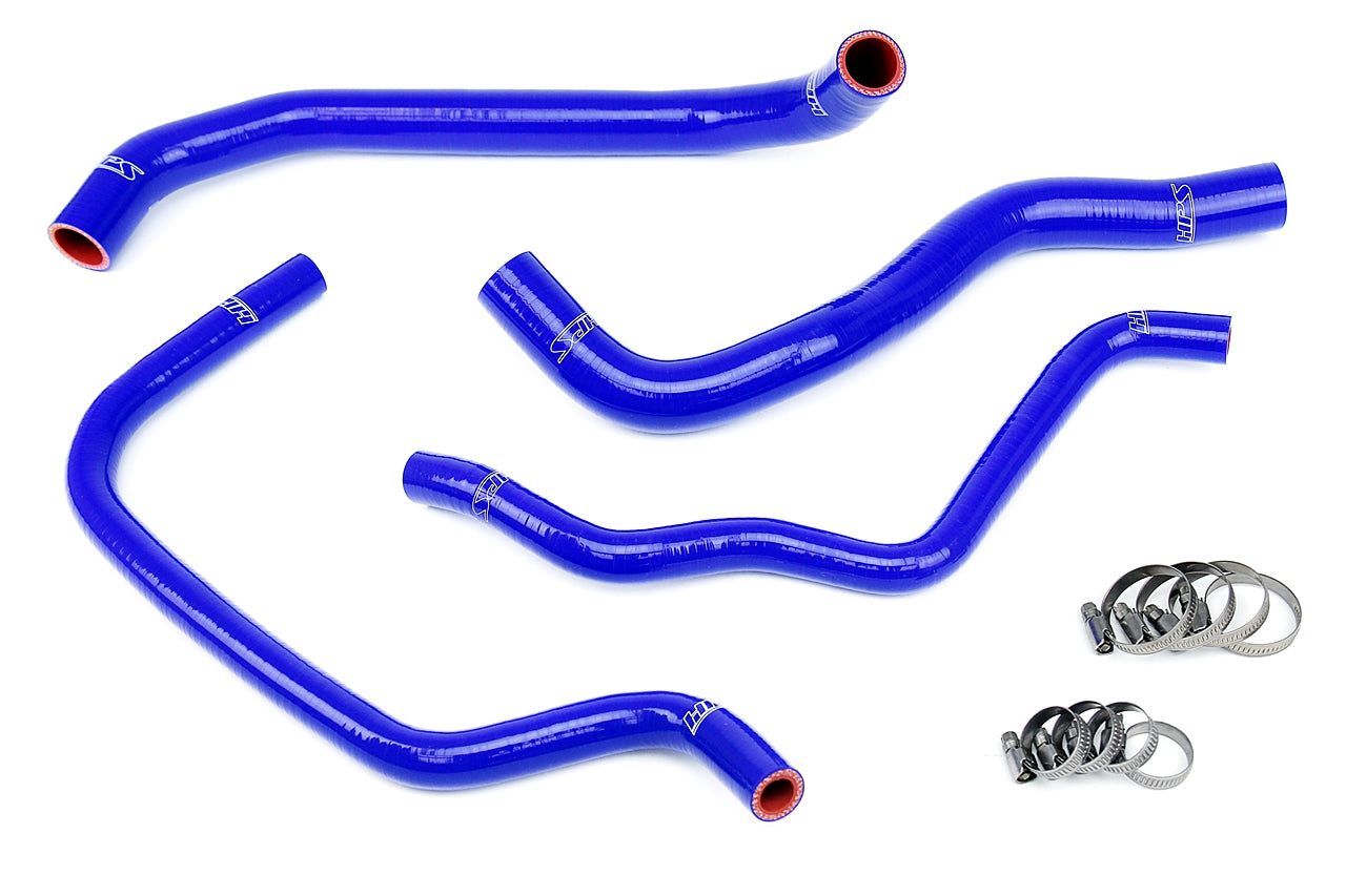 HPS シリコン ホース キット - ラジエーターおよびヒーター ホース 57-1389-BLUE