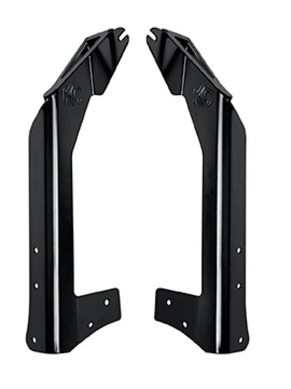 KC HiLiTES 07-18 Jeep JK オーバーヘッドマウントブラケットセット（50インチ Gravity LED Pro6/Cシリーズ LEDライト対応）