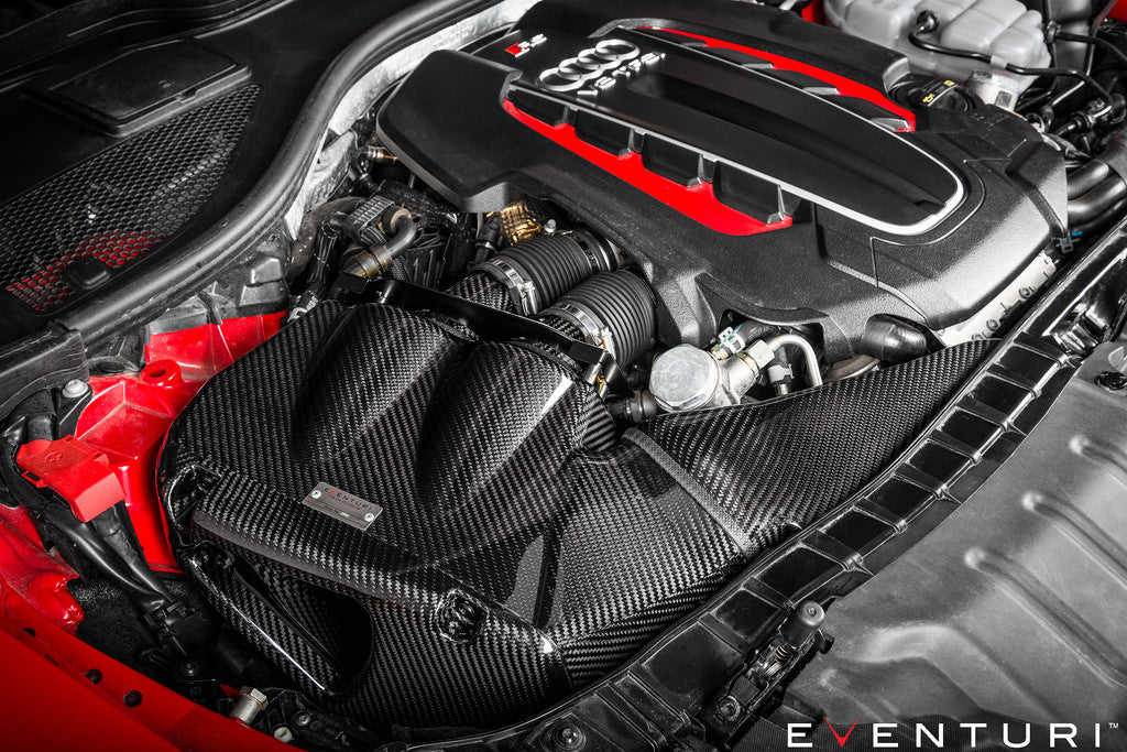 Eventuri c7 rs6 rs7 carbon fiber intake system - iND Distribution