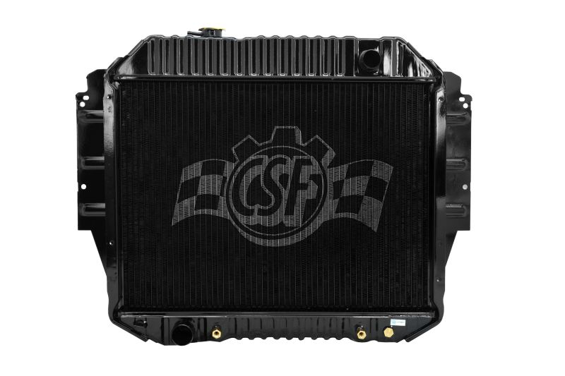 CSF 92-96 Ford E-150 Econoline 5.0L 純正互換 プラスチック製ラジエーター