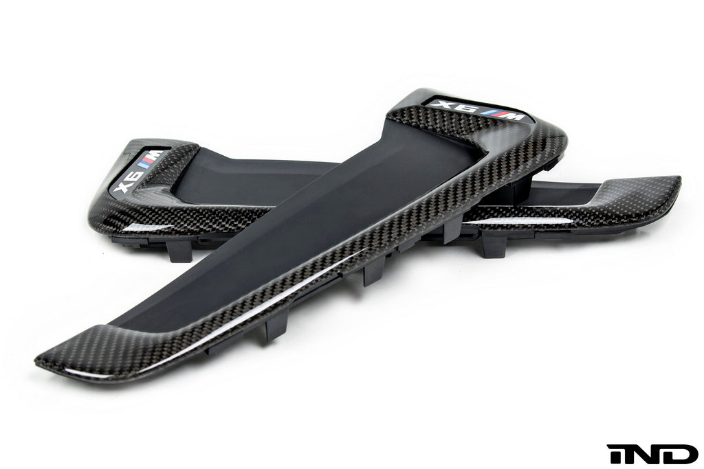 iND f86 x6m carbon fiber side grille set - iND Distribution