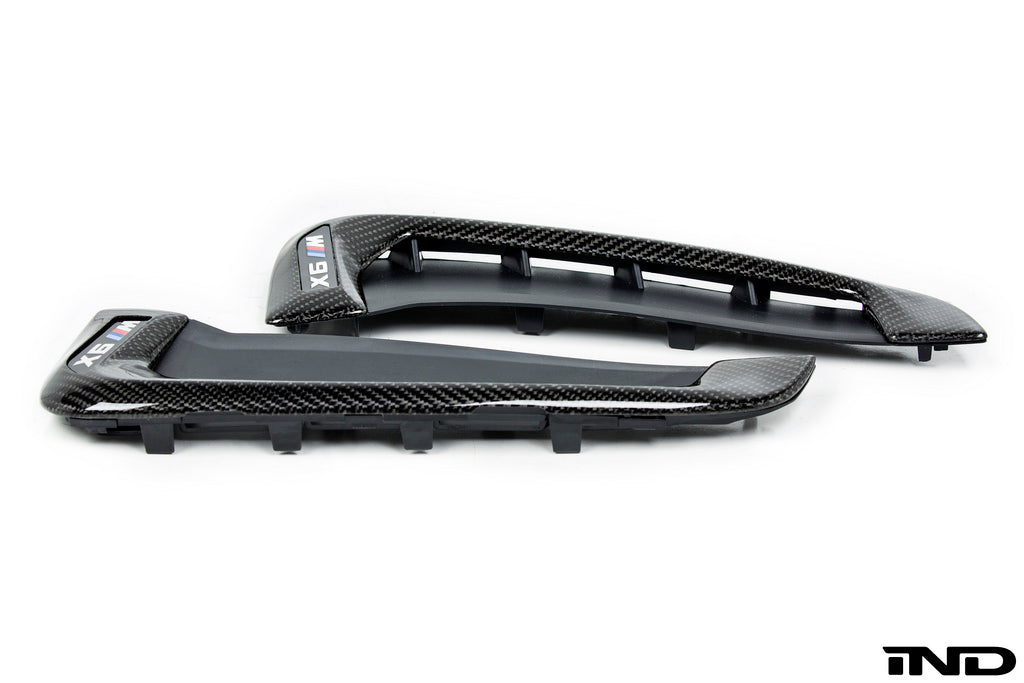 iND f86 x6m carbon fiber side grille set - iND Distribution