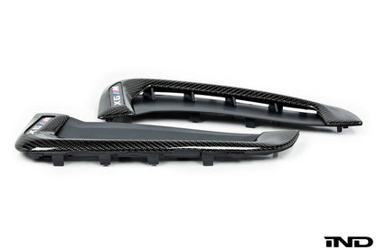 iND f86 x6m carbon fiber side grille set - iND Distribution