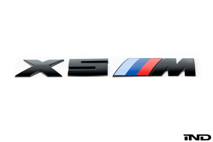 iND f85 x5m painted trunk emblem - iND Distribution