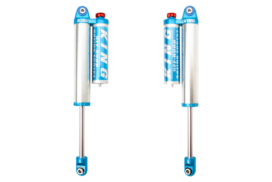 King Shocks 07-18 シボレー アバランチ リア 2.5インチ径（約63.5mm）ピギーバックリザーバーショック 調整機能付き (ペア)