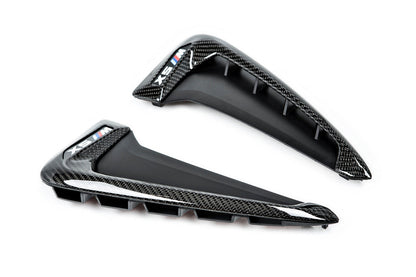 iND f85 x5m carbon fiber side grille set - iND Distribution