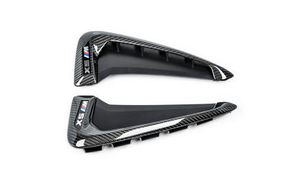 iND f85 x5m carbon fiber side grille set - iND Distribution