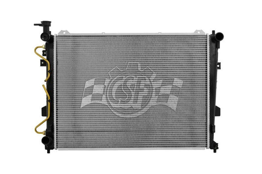 CSF 07-12 Kia Rondo 2.7L 純正互換 プラスチック製ラジエーター