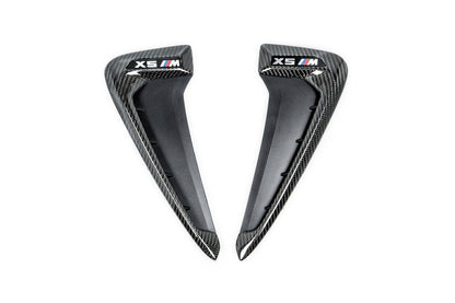 iND f85 x5m carbon fiber side grille set - iND Distribution