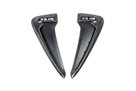 iND f85 x5m carbon fiber side grille set - iND Distribution