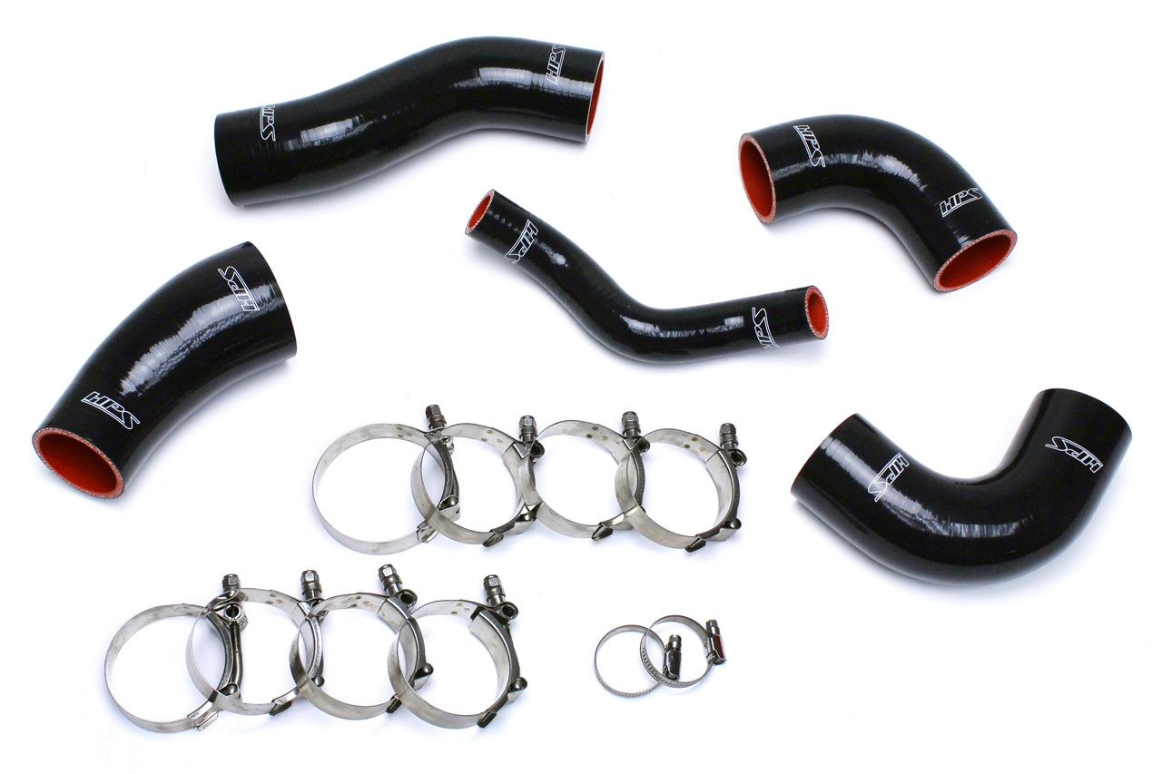 HPS シリコン ホース キット - インタークーラー ホース ブーツ 57-1420-BLK