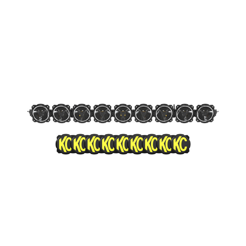 KC HiLiTES Gravity Titan LED ライトバー - 57インチ（約144.8cm）（9ライト）