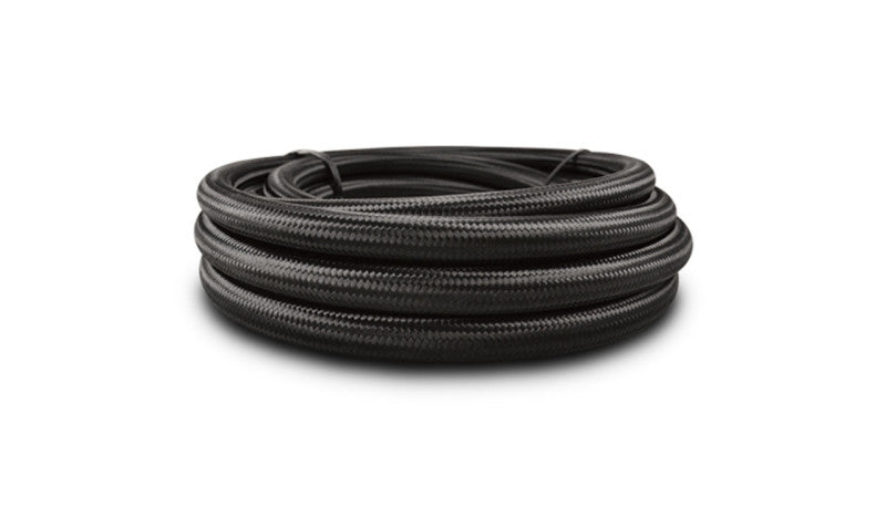 Vibrant ナイロンメッシュ フレックスホース (ブラック) -10AN 内径0.56インチ(約14.2mm) 150フィート(約45.7m)ロール