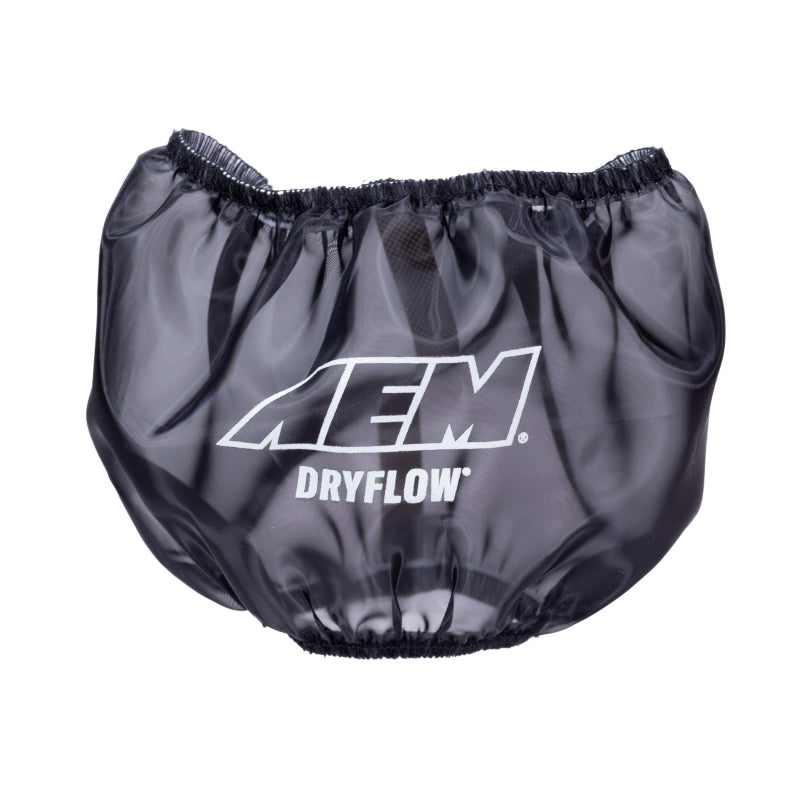 AEM エアフィルターラップ ブラック 7.5インチ（約190mm）長さ x 5インチ（約127mm）幅 x 5インチ（約127mm）高さ