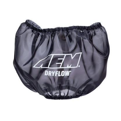 AEM エアフィルターラップ ブラック 7.5インチ（約190mm）長さ x 5インチ（約127mm）幅 x 5インチ（約127mm）高さ