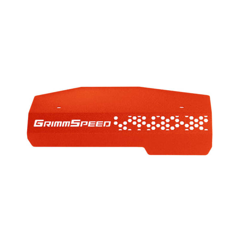 GrimmSpeed プーリーカバー レッド | スバル 2022年以降 WRX / 2019年以降 アセント