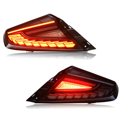 OLM Phantom-Spec LEDテールランプ（クリアレンズ ホワイトオプティック） - 2022年以降 WRX
