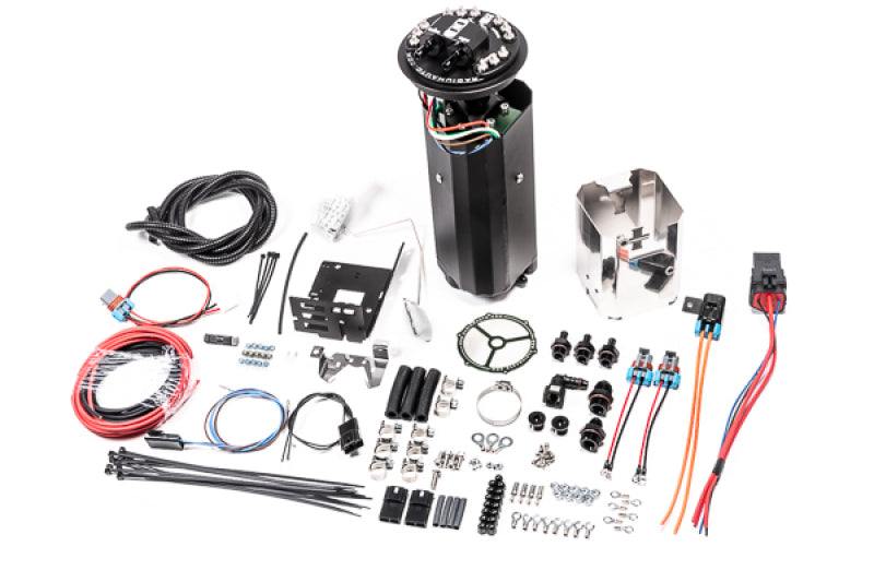 Radium Engineering ニッサン R32 GT-R フューエルハンガー サージタンク Walbro または AEM 50-1200用 (ポンプは付属しません)