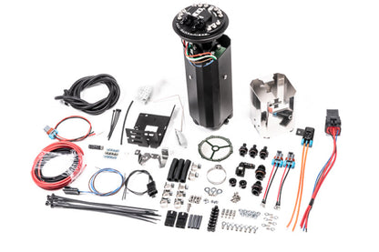 Radium Engineering ニッサン R32 GT-R フューエルハンガー サージタンク Walbro または AEM 50-1200用 (ポンプは付属しません)