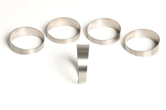 Ticon チタン パイカット 外径6インチ(約152mm) 45度 1.3D(ルーズR) 曲げ半径7.8インチ(約198mm) 肉厚1mm 5個入り
