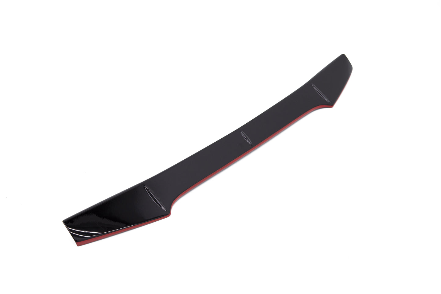 OLM RSスタイル レッドライン ガーニーフラップ for STIスポイラー - 2015-2021 スバル WRX / STI