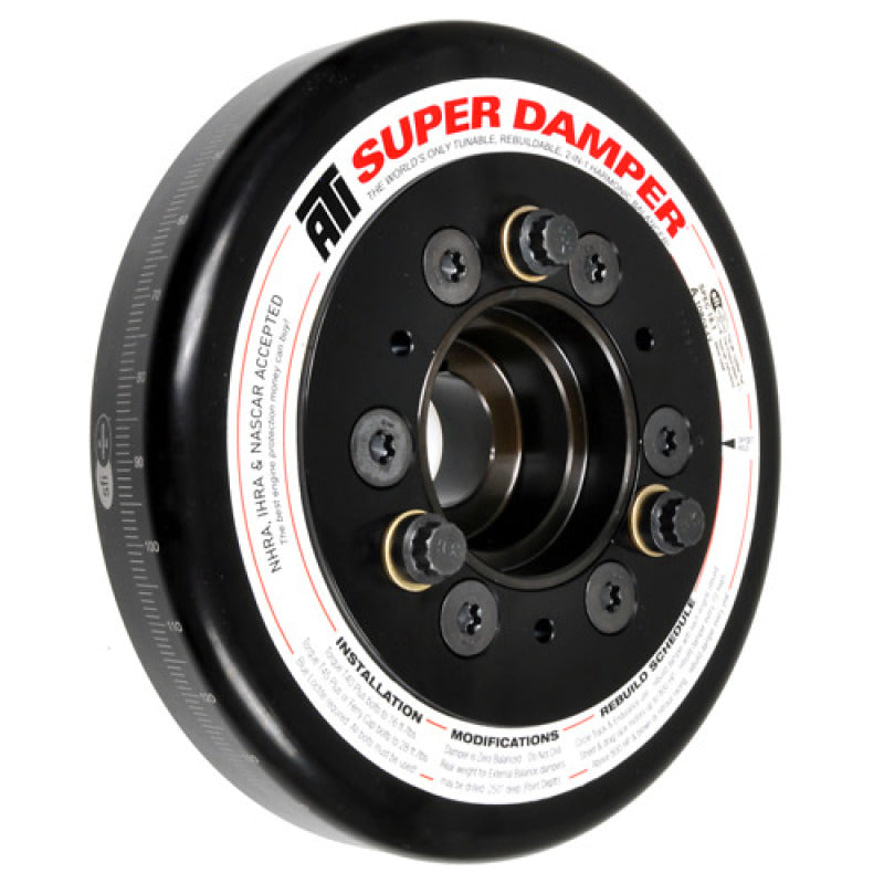 ATI ダンパー - 7.074インチ（約179.6mm） - アルミ軽量 - ホンダ H22用 - レース仕様 - ベルトドライブなし