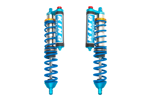 King Shocks 15年以降 Maverick ターボ/非ターボ 2.5インチ リア インターナルバイパス ピギーバック コイルオーバー 調整機能＆フィン付き