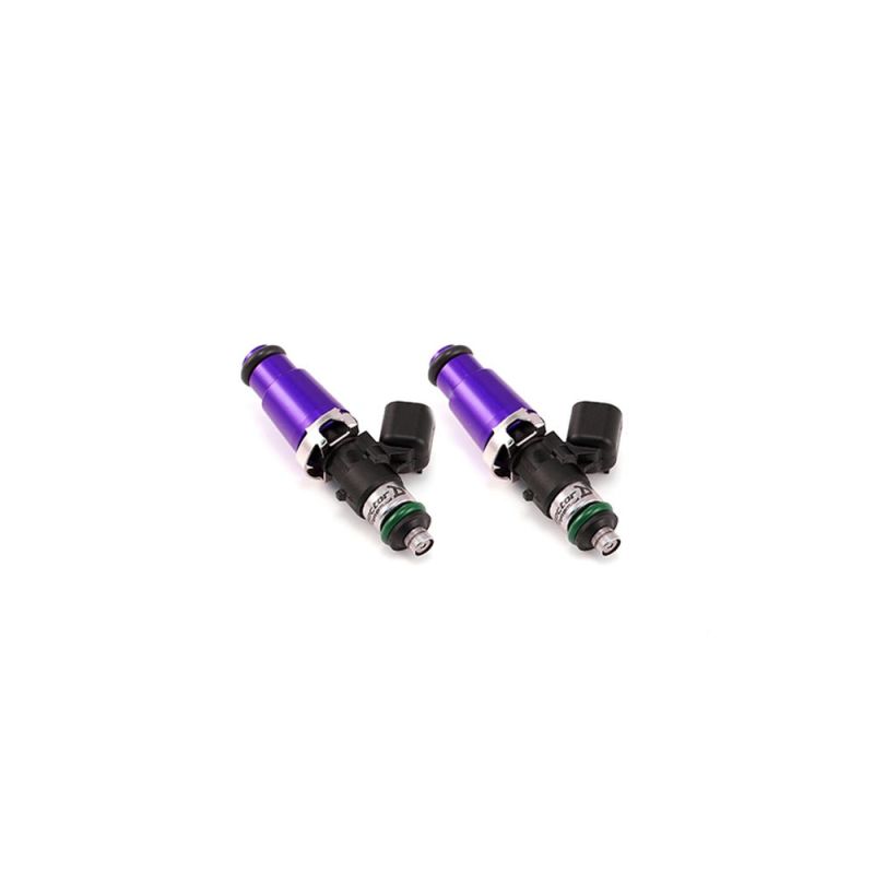 Injector Dynamics ID1050X インジェクター - 全長60mm - 14mm パープルトップ - 14mm ロワーOリング （2個セット）