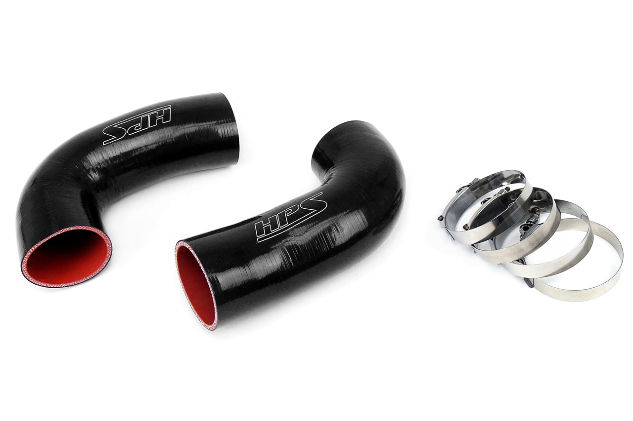 HPS シリコンホースキット - エアインテークホース 57-1291-BLK