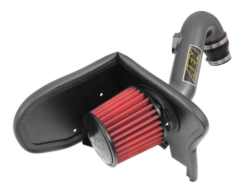 AEM 2011-2014 シボレー クルーズ 1.4L 用 コールドエアインテークシステム - ガンメタルグレー
