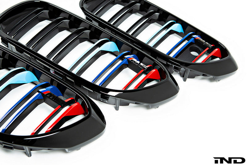 BMW f90 m5 OEM shadowline front and side grille set - iND Distribution