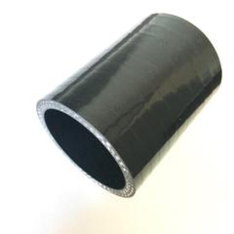 Ticon 4層強化シリコン ストレートカプラー 2インチ(約51mm) (ブラック)