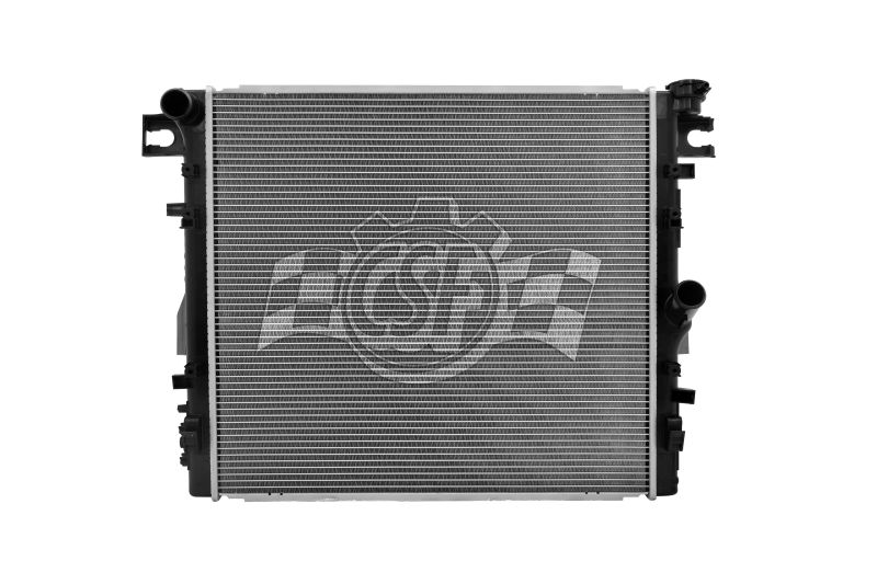 CSF 12-18 ジープ ラングラー 3.6L 純正互換 プラスチック製ラジエーター