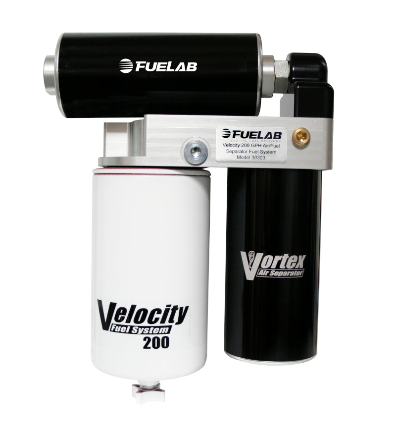 Fuelab 01-10 Duramax 2500/3500 ディーゼル Velocity シリーズ 高性能リフトポンプ 200 GPH 8 PSI