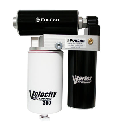 Fuelab 01-10 Duramax 2500/3500 ディーゼル Velocity シリーズ 高性能リフトポンプ 200 GPH 8 PSI