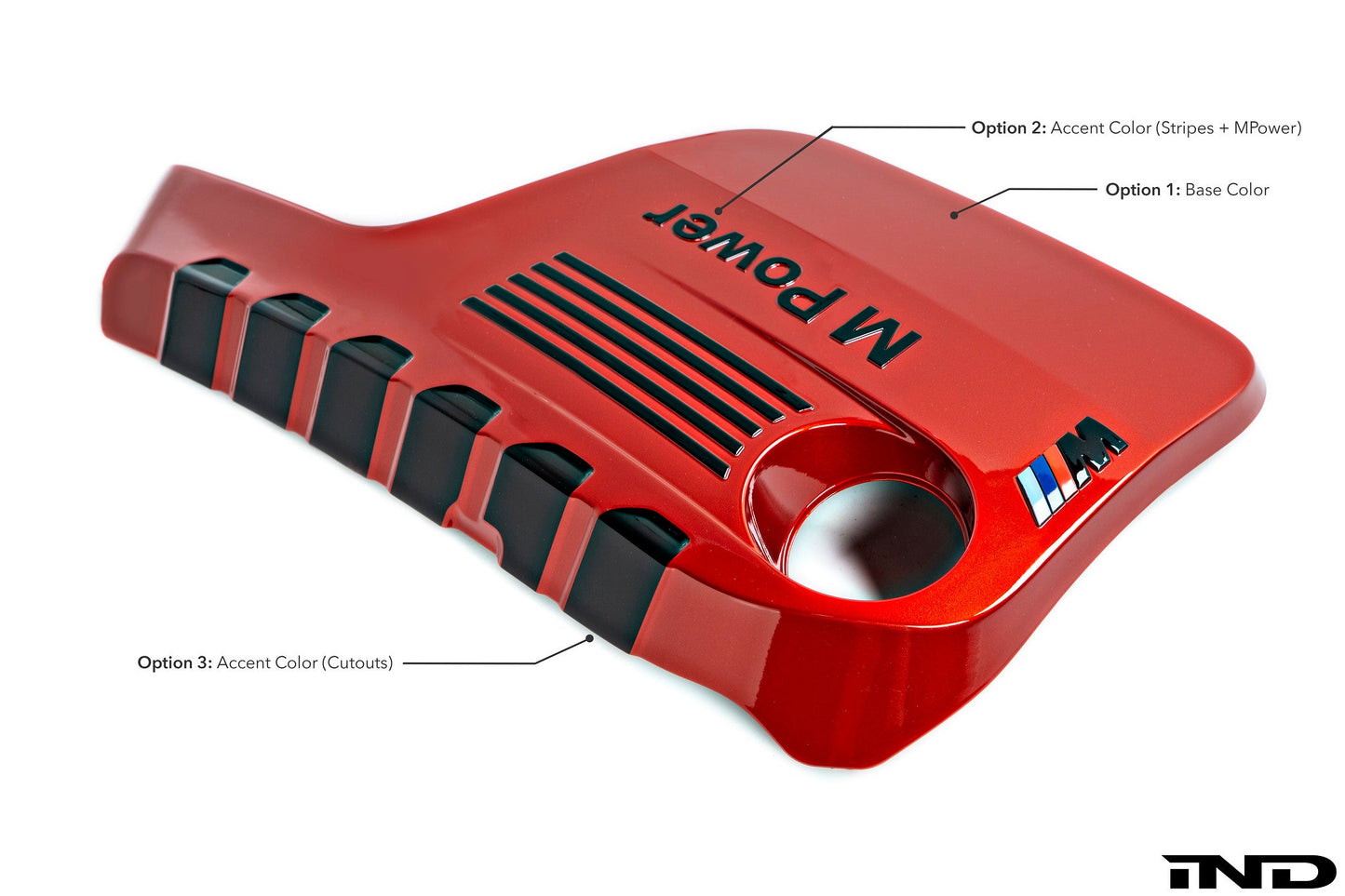 iND f8x m3 m4 painted engine cover - iND Distribution