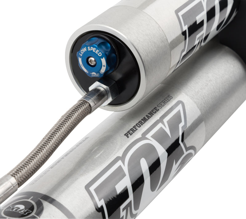 Fox 07+ Jeep JK 2.0 ファクトリーシリーズ 9.6インチ（約244mm）スムースボディ リア/フロントショック w/CD調整 / 1.5-3.5インチ（約38-89mm）リフト